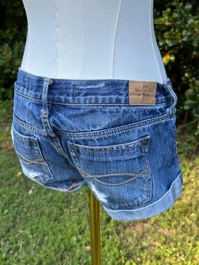 Abercrombie & Fitch Jean Shorts 00 Vintage Y2K